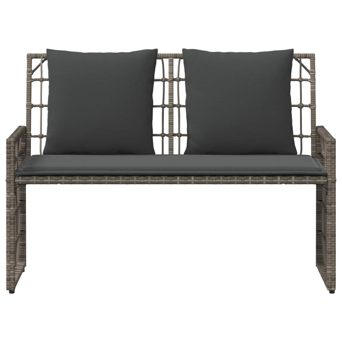 Bancă de exterior Simplu Gri și gri închis 116 x 55 x 82 cm - WALTI WALTI