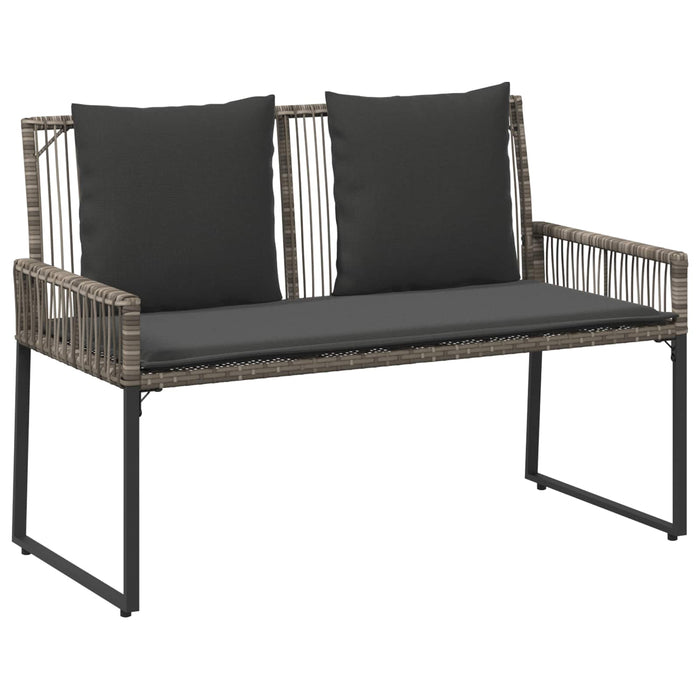 Set de Mobilier pentru Exterior 9 pcs Gri și gri închis - WALTI WALTI