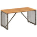 Set de Mobilier pentru Exterior 9 pcs Gri și gri închis - WALTI WALTI