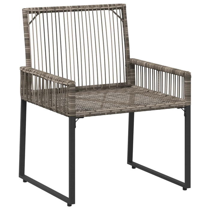 Set de Mobilier pentru Exterior 9 pcs Gri și albastru marin - WALTI WALTI