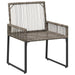 Set de Mobilier pentru Exterior 9 pcs Gri și albastru marin - WALTI WALTI