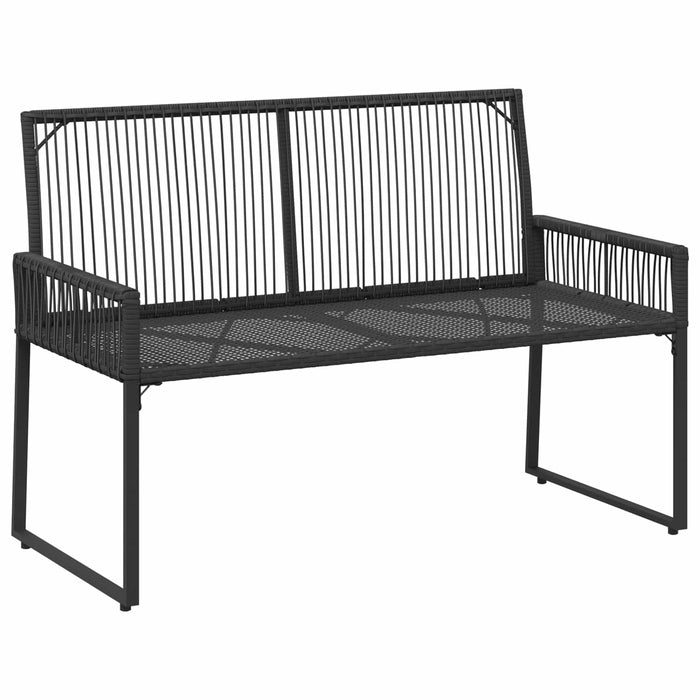 Set de Mobilier pentru Exterior cu pernă 9 pcs Negru și Turcoaz - WALTI WALTI