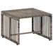 Set de Mobilier pentru Exterior 11 pcs Gri și albastru marin - WALTI WALTI