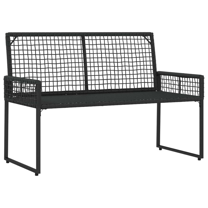 Set de Mobilier pentru Exterior 4 pcs Negru și Alb crem - WALTI WALTI