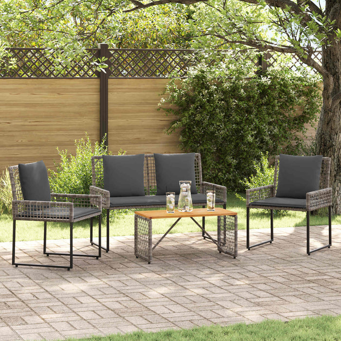 Set de Mobilier pentru Exterior cu pernă oțel - WALTI WALTI