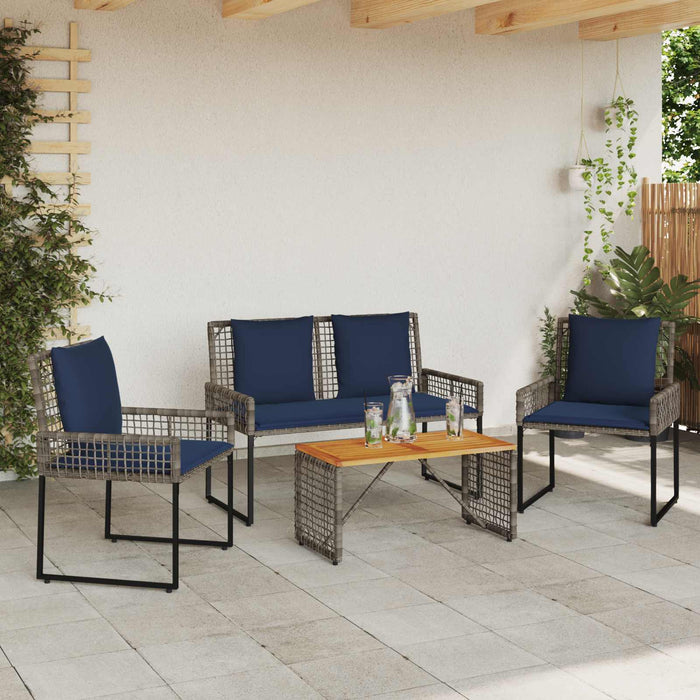 Set de Mobilier pentru Exterior cu pernă oțel - WALTI WALTI
