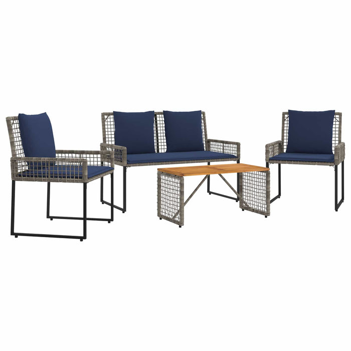 Set de Mobilier pentru Exterior cu pernă oțel - WALTI WALTI