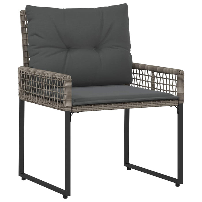 Set de Mobilier pentru Exterior cu pernă 3 pcs Gri - WALTI WALTI