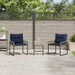 Set de Mobilier pentru Exterior cu pernă 3 pcs Gri și bleumarin - WALTI WALTI