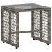 Set de Mobilier pentru Exterior cu pernă 3 pcs Gri și bleumarin - WALTI WALTI
