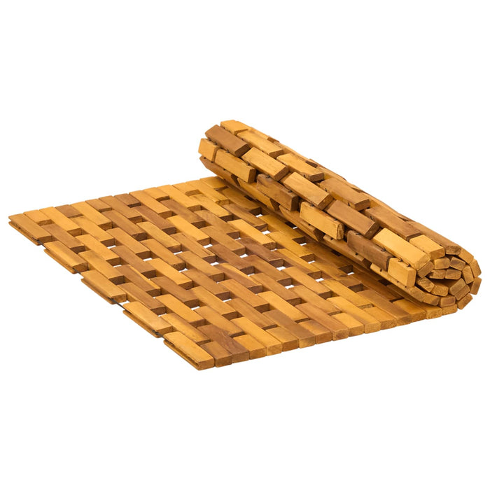Covorașe de baie natural 55 x 80 cm Lemn Solid de Acacia - WALTI WALTI