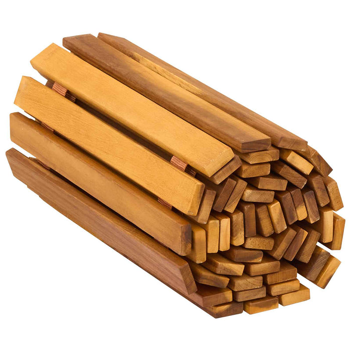 Aleea din grădină natural 200 x 40 cm Lemn Solid de Acacia - WALTI WALTI
