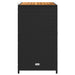 Dulap cu raft Negru 70 x 50 x 87 cm Poliester și Rattan Roly - WALTI WALTI