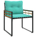 Set de Mobilier pentru Exterior cu pernă 4 pcs Turcoaz - WALTI WALTI