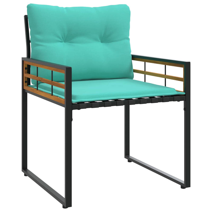 Set de Mobilier pentru Exterior cu pernă 3 pcs Turcoaz - WALTI WALTI