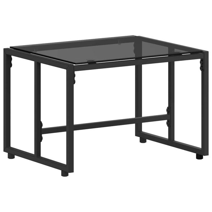 Seturi de mobilier cu pernă 3 pcs Negru și Turcoaz Ratan - WALTI WALTI