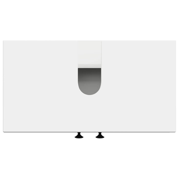 Dulap pentru Chiuveta de Baie UTRECHT Alb 59,5 x 31,5 x 59 cm - WALTI WALTI