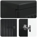 Dulap pentru Chiuveta de Baie EDE Negru 59,5 x 31,5 x 59 cm - WALTI WALTI