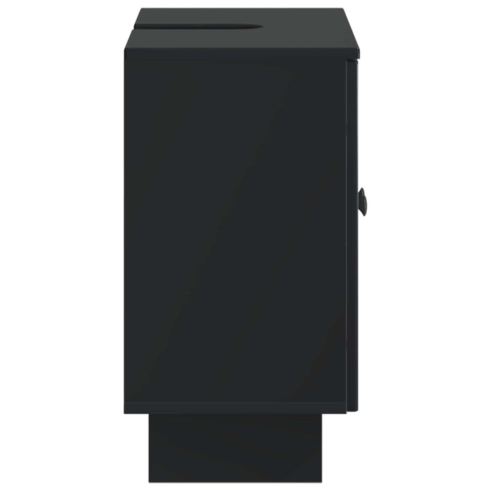 Dulap pentru Chiuveta de Baie EDE Negru 59,5 x 31,5 x 59 cm - WALTI WALTI