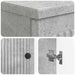 Dulap pentru Chiuveta de Baie EDE Gri Beton 59,5 x 31,5 x 59 cm - WALTI WALTI