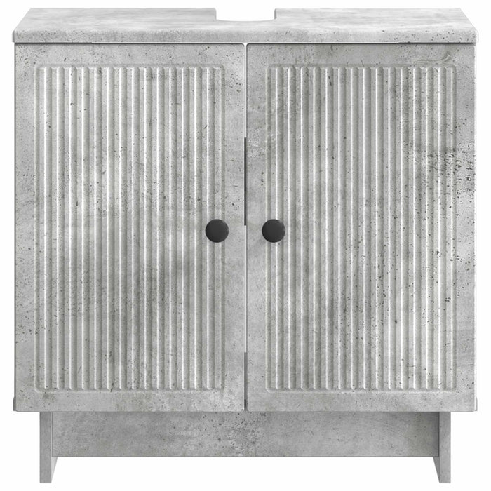 Dulap pentru Chiuveta de Baie EDE Gri Beton 59,5 x 31,5 x 59 cm - WALTI WALTI