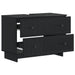 Dulap pentru Chiuveta de Baie EDE Negru 82 x 41 x 59 cm - WALTI WALTI