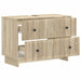 Dulap pentru Chiuveta de Baie EDE Stejar Sonoma 82 x 41 x 59 cm - WALTI WALTI