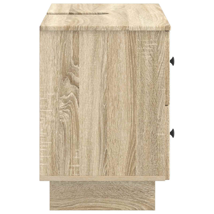 Dulap pentru Chiuveta de Baie EDE Stejar Sonoma 82 x 41 x 59 cm - WALTI WALTI
