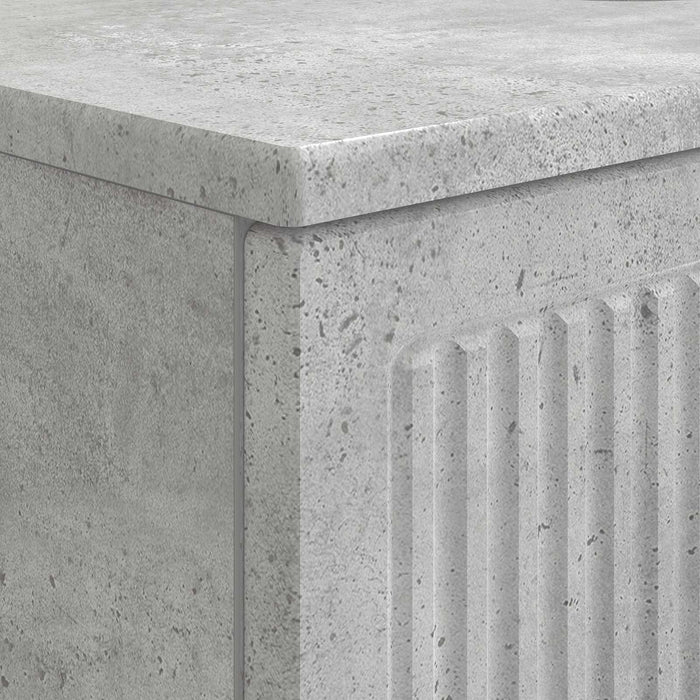 Dulap pentru Chiuveta de Baie EDE Gri Beton 82 x 41 x 59 cm - WALTI WALTI