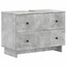 Dulap pentru Chiuveta de Baie EDE Gri Beton 82 x 41 x 59 cm - WALTI WALTI