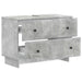 Dulap pentru Chiuveta de Baie EDE Gri Beton 82 x 41 x 59 cm - WALTI WALTI