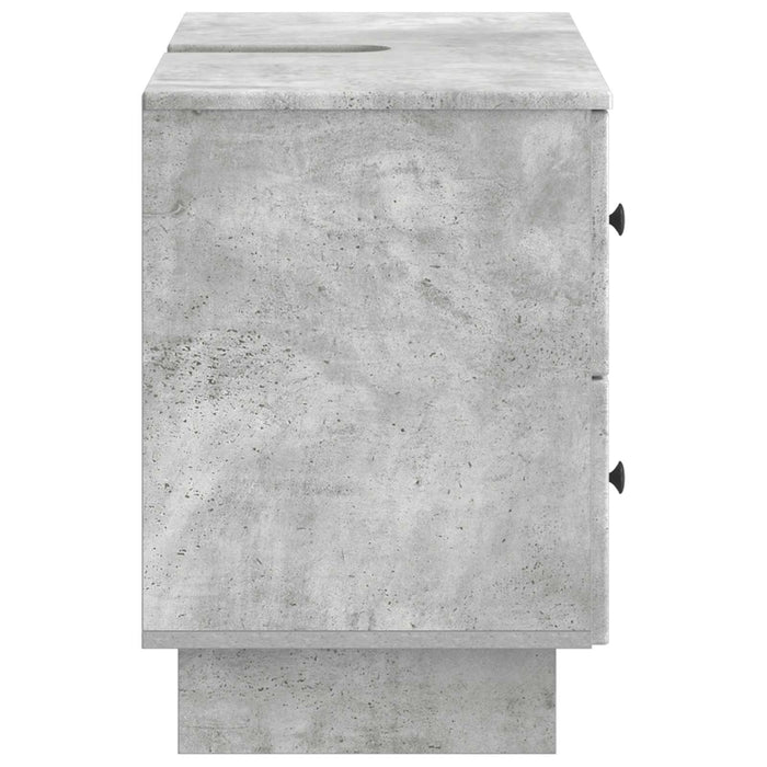 Dulap pentru Chiuveta de Baie EDE Gri Beton 82 x 41 x 59 cm - WALTI WALTI