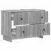 Dulap pentru Chiuveta de Baie EDE Sonoma gri 82 x 41 x 59 cm - WALTI WALTI