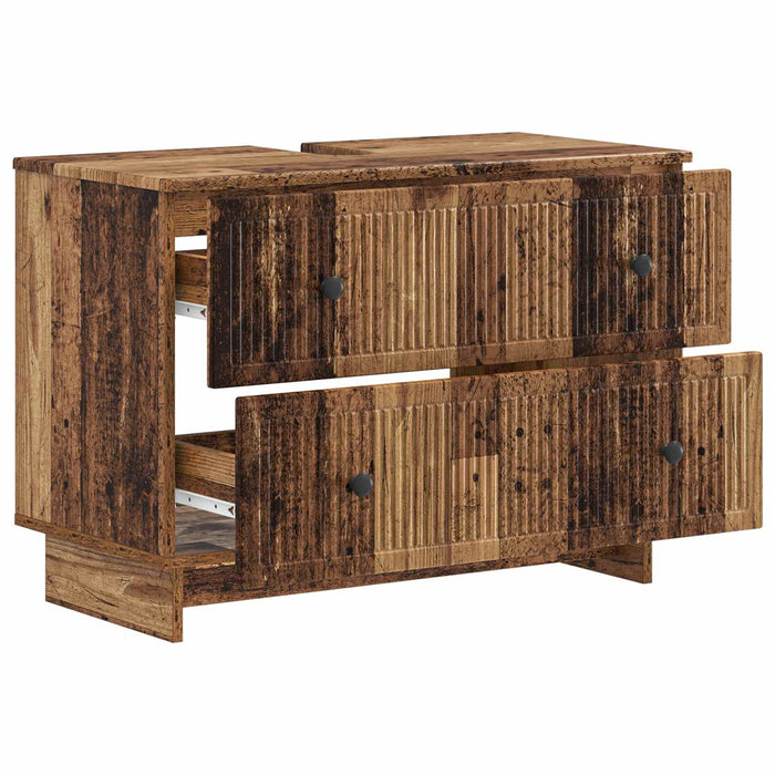 Dulap pentru Chiuveta de Baie EDE Lemn vechi 82 x 41 x 59 cm - WALTI WALTI