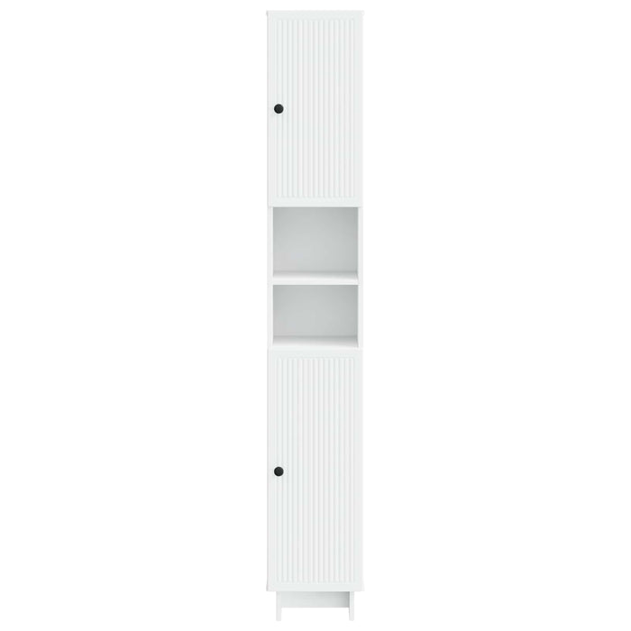 Cabinet de Baie cu Raft Deschis EDE Alb 30 x 31 x 190 cm WALTI