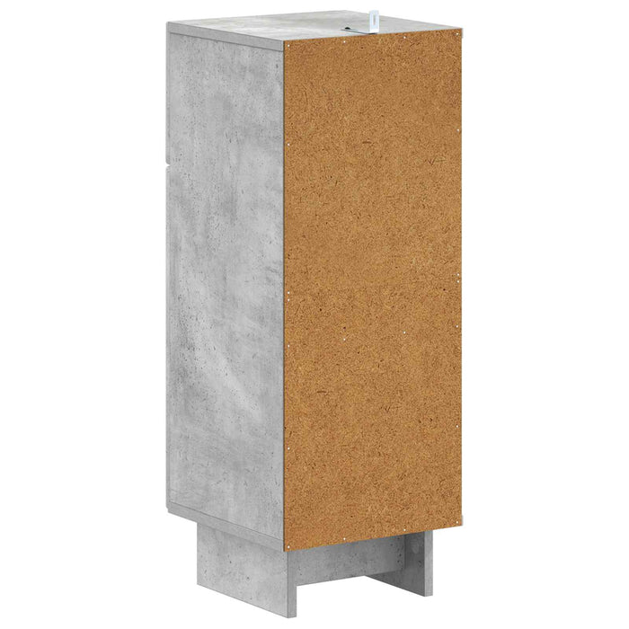 Dulap de Depozitare pentru Baie EDE Gri Beton 30 x 31 x 80 cm WALTI