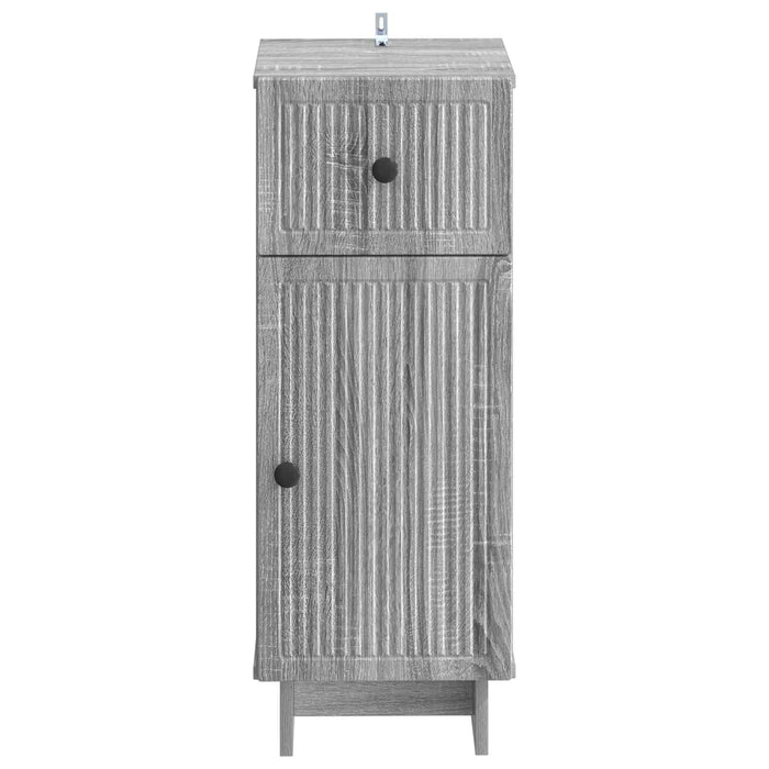 Dulap de Depozitare pentru Baie EDE Sonoma gri 30 x 31 x 80 cm WALTI