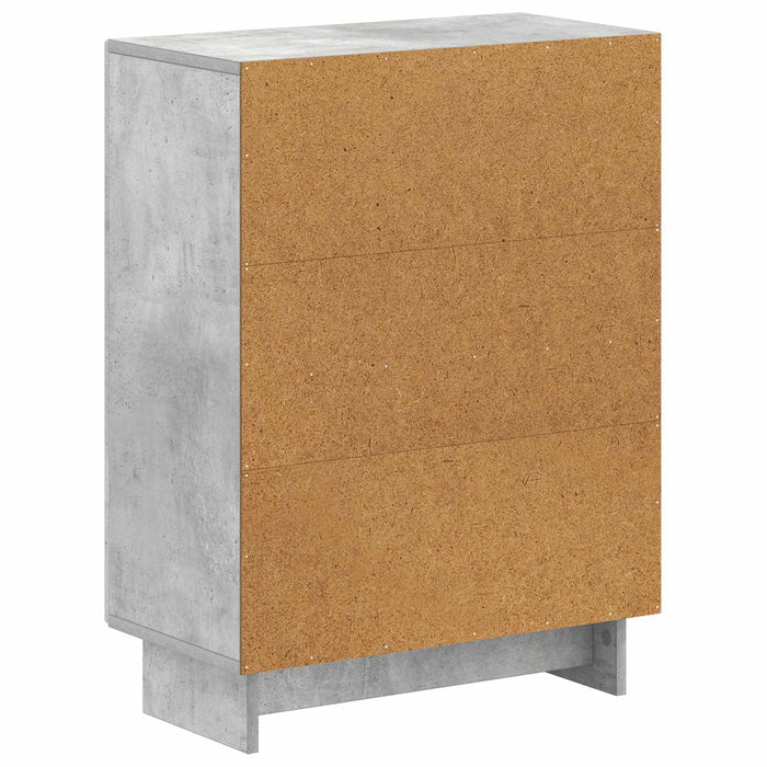 Dulap de Depozitare pentru Baie EDE Gri Beton 59,5 x 31 x 80 cm WALTI