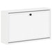 Dulap pentru pantofi montat pe perete EDE 71 x 17 x 43 cm Alb - WALTI WALTI