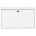 Dulap pentru pantofi montat pe perete EDE 71 x 17 x 43 cm Alb - WALTI WALTI