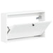 Dulap pentru pantofi montat pe perete EDE 71 x 17 x 43 cm - WALTI WALTI