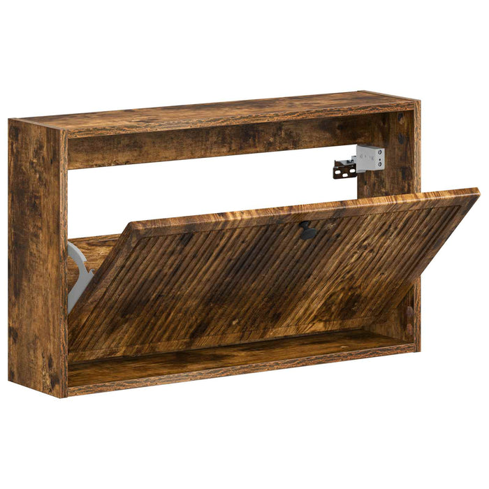 Dulap pentru pantofi montat pe perete EDE 71 x 17 x 43 cm - WALTI WALTI