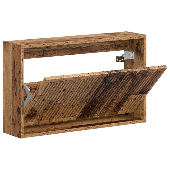Dulap pentru pantofi montat pe perete EDE 71 x 17 x 43 cm - WALTI WALTI