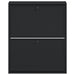 Dulap pentru pantofi montat pe perete EDE 71 x 17 x 86 cm Negru - WALTI WALTI