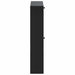 Dulap pentru pantofi montat pe perete EDE 71 x 17 x 86 cm Negru - WALTI WALTI
