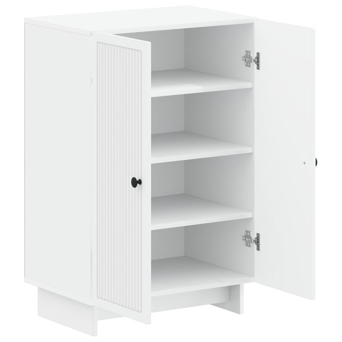 Dulap pentru pantofi EDE 59,5 x 39,5 x 90 cm Lemn prelucrat Alb WALTI