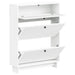 Dulap pentru pantofi EDE 78 x 24 x 103 cm Lemn prelucrat Alb - WALTI WALTI