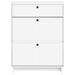 Dulap pentru pantofi EDE 78 x 24 x 103 cm Lemn prelucrat Alb - WALTI WALTI