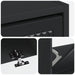 Dulap pentru pantofi EDE 78 x 24 x 103 cm Lemn prelucrat Negru - WALTI WALTI