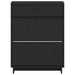 Dulap pentru pantofi EDE 78 x 24 x 103 cm Lemn prelucrat Negru - WALTI WALTI